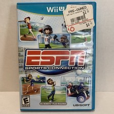 ESPN Sports Connection Nintendo Wii U, 2012 With Manual