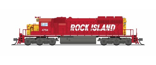 Broadway Limited ~ Escala N ~ EMD SD40-2 ~ Rock Island #4794 ~ Versión DC ~ 9489 | Zustand: New