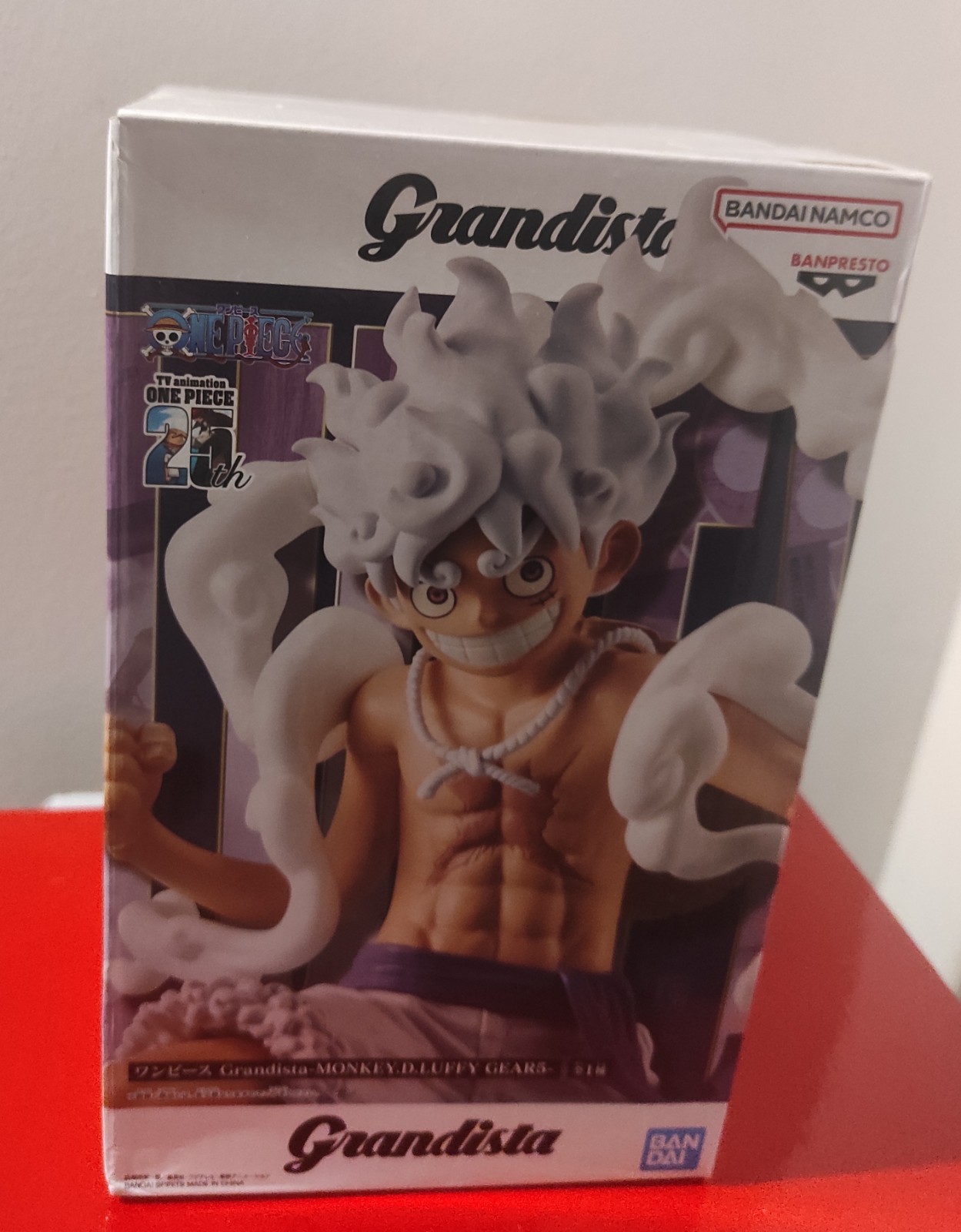 BANDAI One Piece Grandista Monkey D. Luffy Gear 5 Banpresto original figure New
