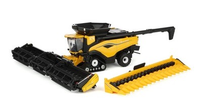 ERTL, NEW HOLLAND CR11 Mähdrescher mit 2 Schneidwerken, 1/64, ERT61001