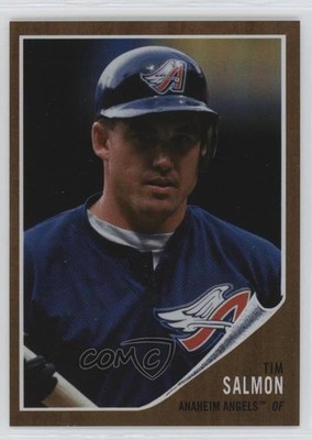 2021 Topps Archives 1962 Topps Rainbow Foil 145/150 Tim Salmon #96 06l3