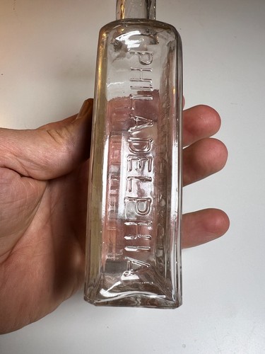 Antique Helmbold’s Fluid Extract Buchu Bottle Labeled Philadelphia Pennsylvania - Picture 5 of 14