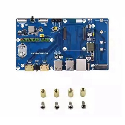 Für  Compute Module 5 IO Board mit PoE-Funktion, für Alle Varianten Von CM5 C5T4