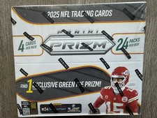 2025 Panini Prizm NFL Football Factory Sealed 24 Pack Retail Box
