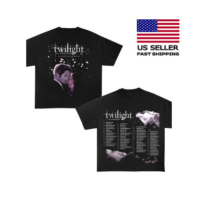 Hot Apparel Twilight Tour 2025 Shirt, Twilight in Concert T-shirt