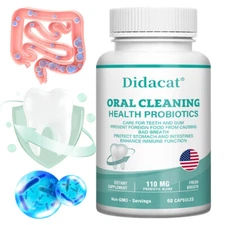 Oral Cleaning Health Probiotics Capsules - Care Teeth & Gum,Prevent Bad Breath