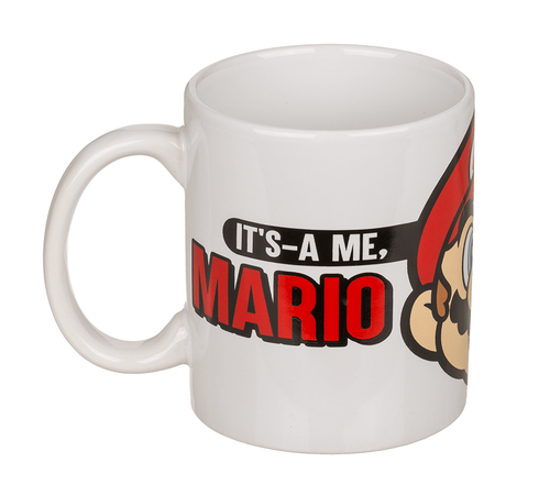 MUG / TAZZA SUPER MARIO UFFICIALE - IT'S A ME, MARIO - NINTENDO, WARIO - Imagen 5 de 6