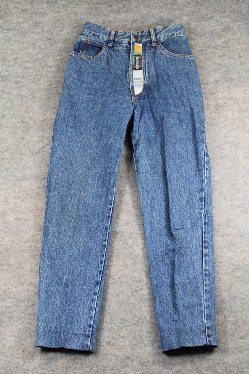 Bongo Jeans Size 5 VINTAGE 80S Acid Wash High-Rise USA