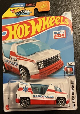 2024 Hot Wheels HW First Response 10/10 RAPID PULSE NEW