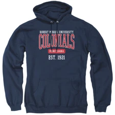 Robert Morris University Adult Pullover Hoodie Est. Date, Navy, S-3XL