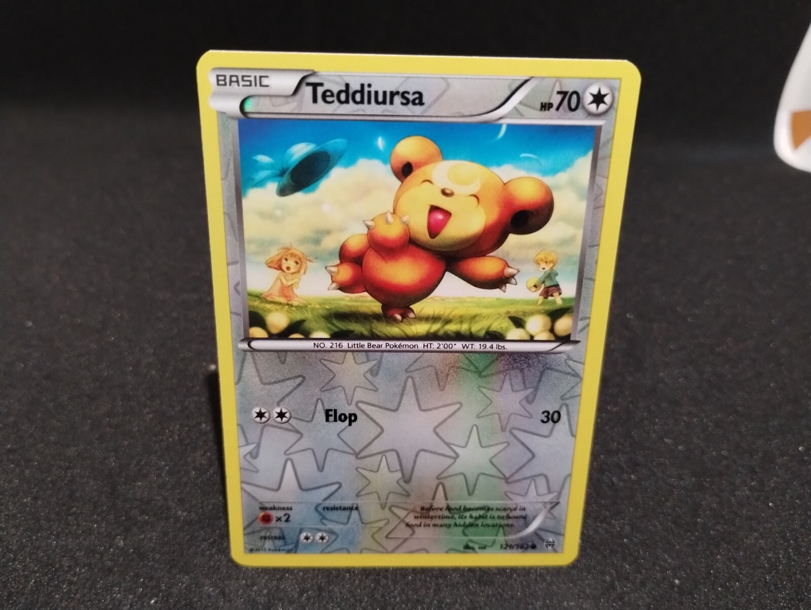 Teddiursa 121/162 Pokemon XY - BREAKthrough Common Reverse Holo