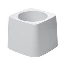 Rubbermaid Commercial Products 5" Toilet Bowl Brush Holder White Compact 23 Pack