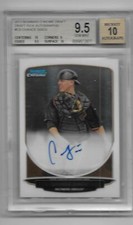 2013 Bowman Chrome Draft Base Auto Chance Sisco BGS 9.5/10 Gem Mint  3 available