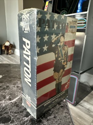 1976 PATTON, VHS Set Brand New in sealed box set from 1986