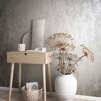 Marburg Vliestapete Taupe Metallic Einfarbig Struktur 34274 (4,48€/1Qm)