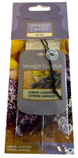 Yankee Candle 2D Car Jar Air Freshener Fragrance Scent-LEMON CITRON LAVENDER