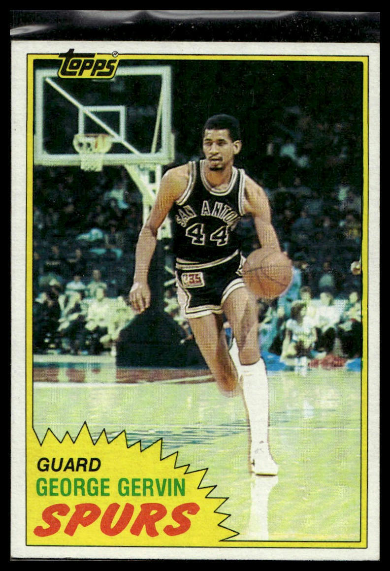 1981-82 Topps #37 George Gervin