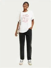 Scotch & Soda Loose Fit Organic Cotton Artwork Tee -Size S-5+ items free AU post