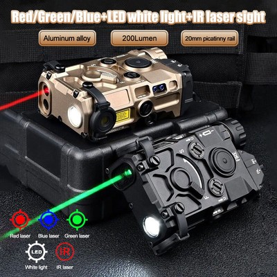 WADSN ET OGL Red Green Laser IR Pointer LED Flashlight Device New - USA