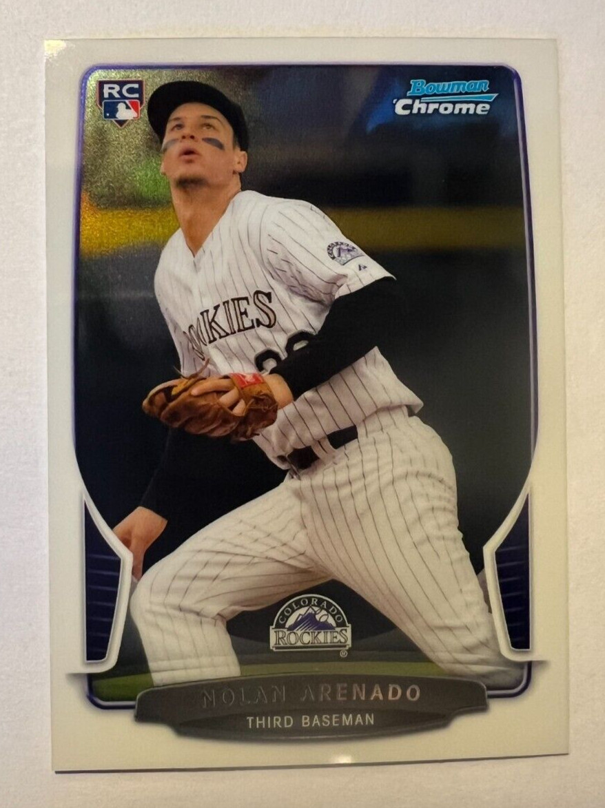 2013 Nolan Arenado ROOKIE RC Bowman Chrome #24