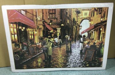 KANG HUI  STREET VIEW 1000PC JIGSAW PUZZLE NISB 20''X30''