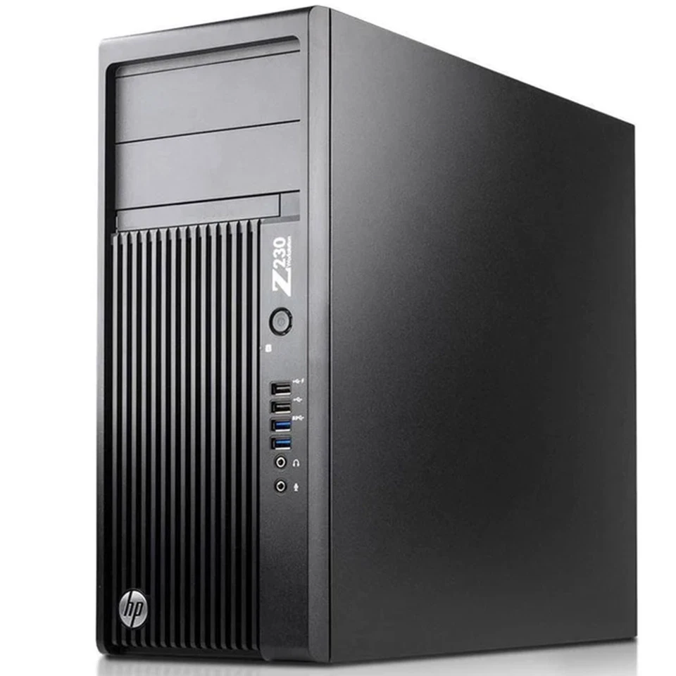 HP Z230 PC Computer Fisso i7 Ram 32GB SSD 1TB Win10 Office Wifi (Ricondizionato) - Immagine 2 di 4