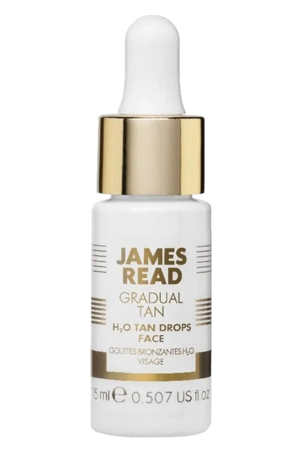 James Read Gradual Tan H2O Tan Drops Face Travel, размер 0,507 унции