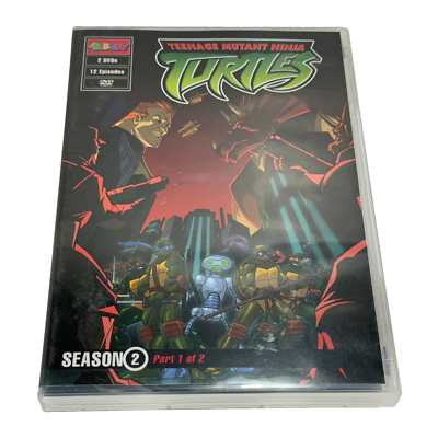 Teenage Mutant Ninja Turtles Season 2 Part 1 DVD 2-Disc Set HTF