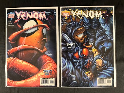 Lot of 2 Venom #17-18 Marvel Comics 2004 VF/NM