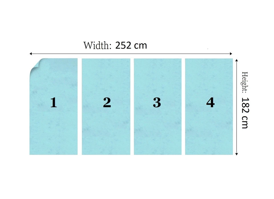 Papel Pintado Sónico Mural para Niños Dormitorio Foto Pared 252x182cm Azul Niño Niña Habitación Foto 4 de 4