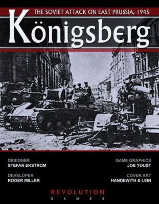 Revolution Wargames Konigsberg: The Soviet Attack on East Prussia New In Ziploc