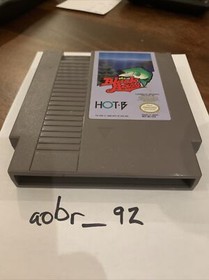 The Black Bass NES Cartridge Tested Authentic and Box