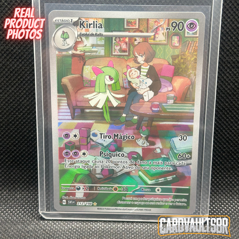 kirlia pokemon card full art Kirlia 212/198 Sv01: Scarlet & Violet Base Set Holo