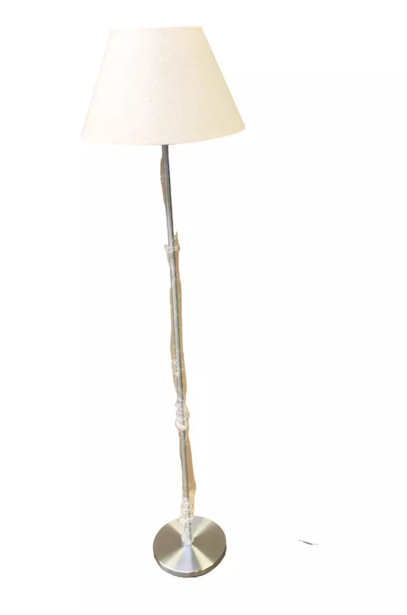 Argos home satin stick floor lamp online