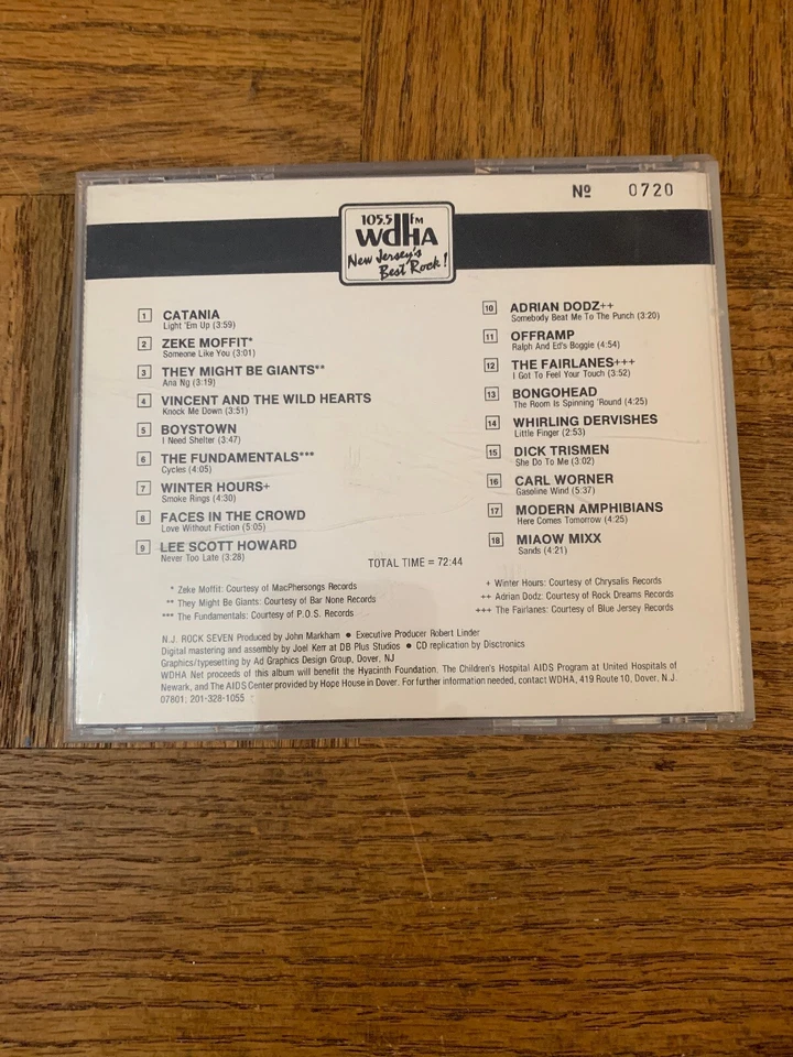 N.J. рок компакт-диск - Изображение 3 из 4