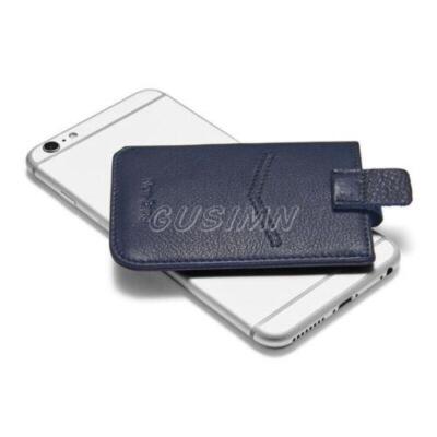 Mens RFID Genuine Leather Blocking Credit Card ID Holder Wallet Slim Money  Clip