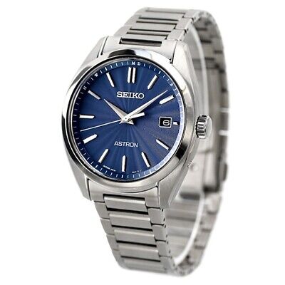 Seiko Astron SBXY031 Blue Dial Titanium Radio Solar Men Seiko Astron SBXY031 Blue Dial Titanium Radio Solar Men
