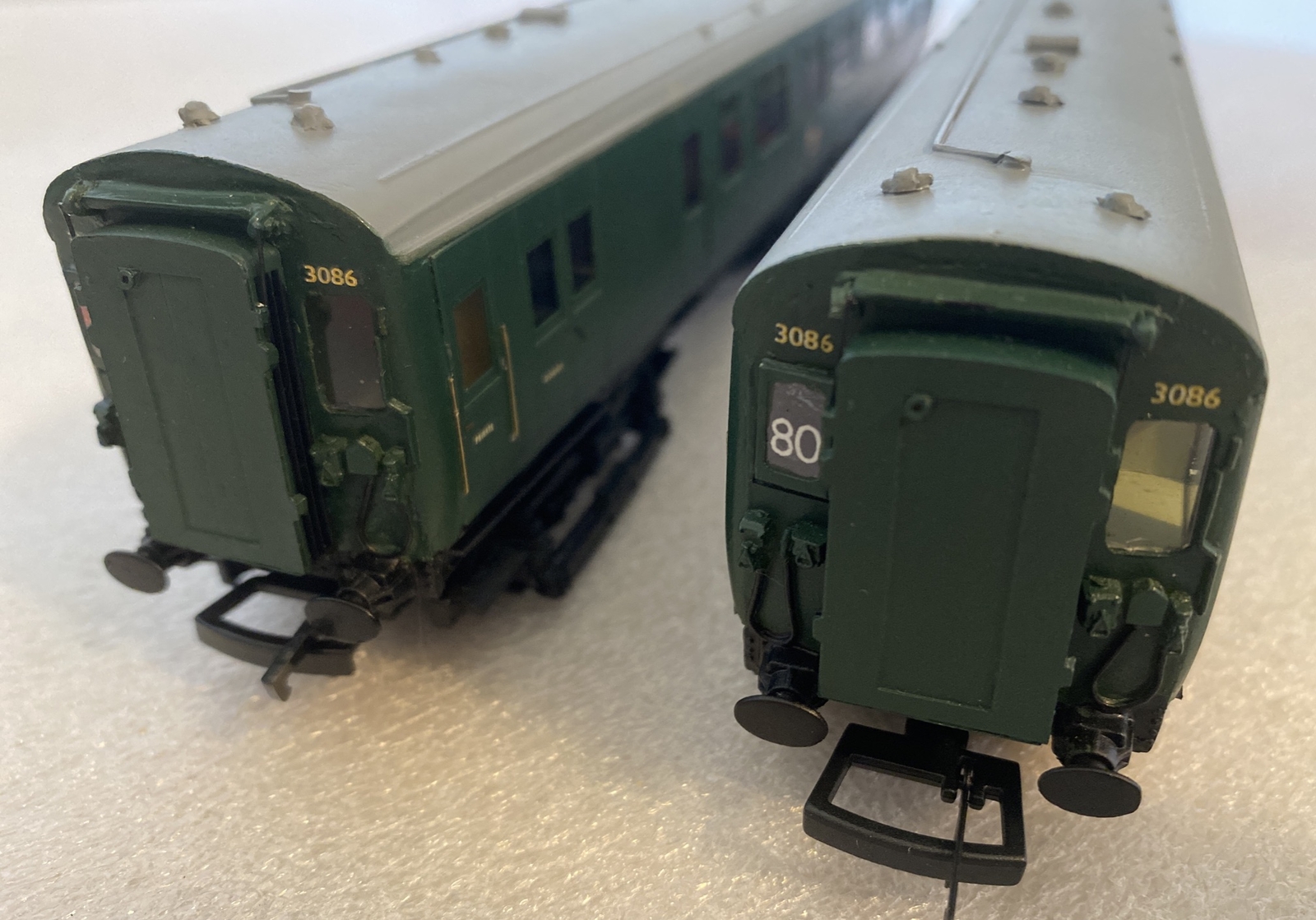 SILVER FOX (Hornby Motor) Southern 4GRI Pompey Nelson 4Car Emu BR Green eBay