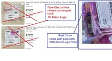 Cisco SFP-25G-SR-S Real vs Fake china/chinese SFP-25G-SR-S