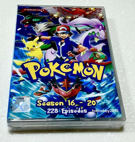 Pokemon Series Season 16 All Region American English Dubbed Version Ebay