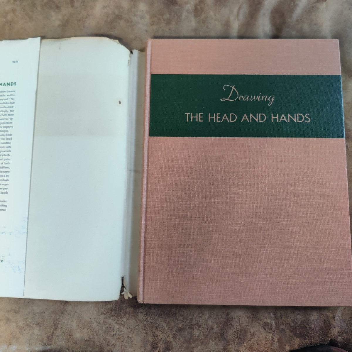 Drawing the Head and Hands by Andrew Loomis HC DJ 1st Edition 2nd