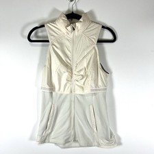 Lululemon Vest Jacket Womens Size 6 Packable Hood Full Zip Running Hiking Gym