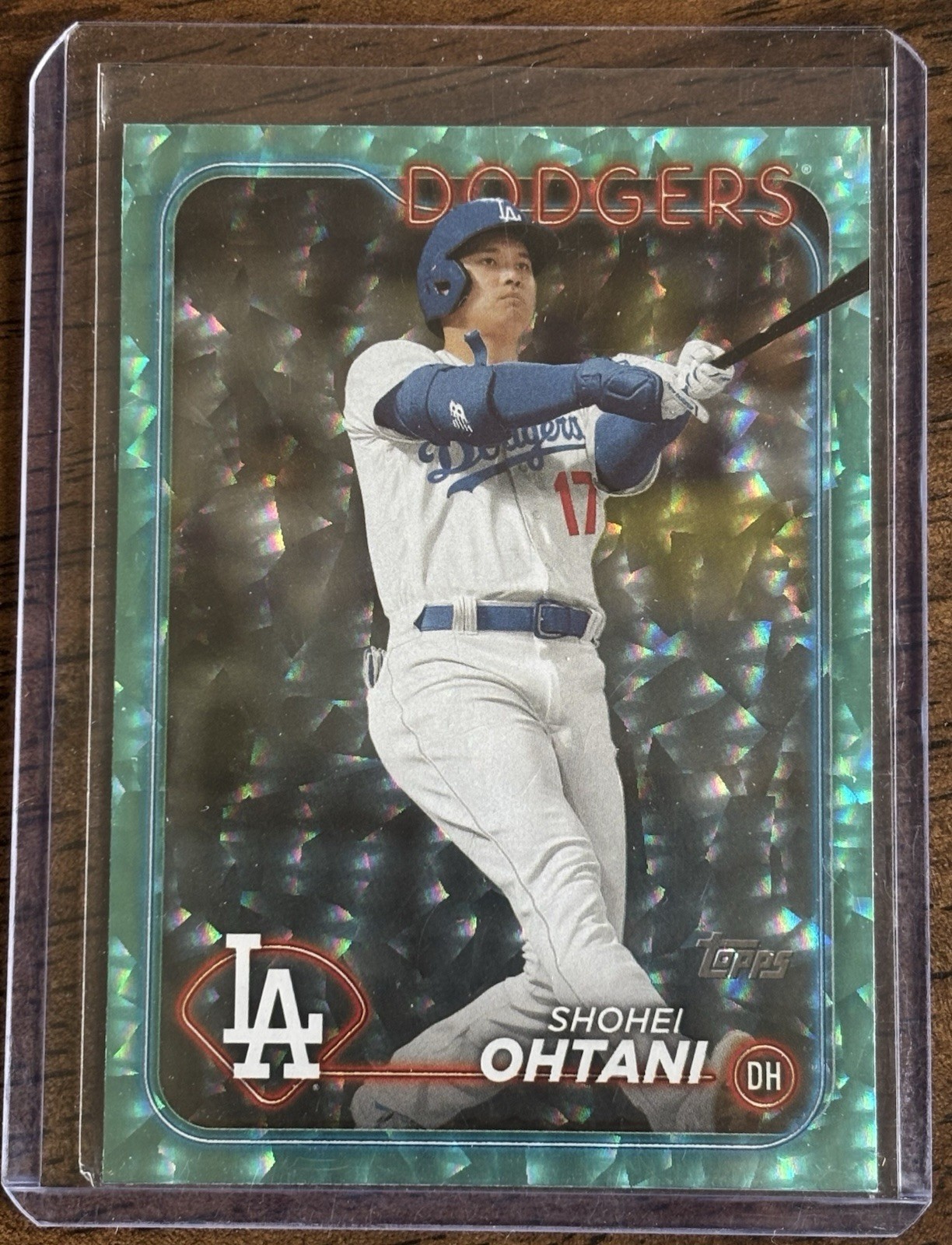 2024 Topps Series 2 - Shohei Ohtani #500 Aqua Foil /399