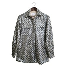 Chaqueta Steve Madden Andee Lentejuelas Cuadros Talla XS