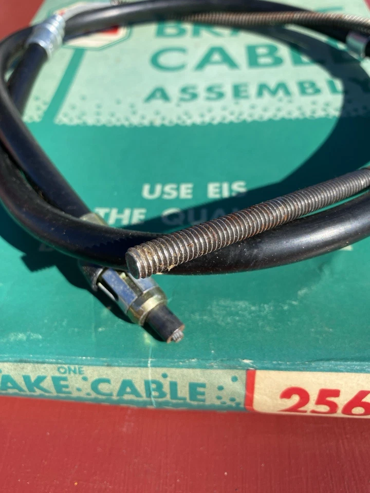 Chevrolet Chevy II 1967-68 Firebird palanca de mano cable de freno hielo 2564 59” 371/2” Foto 3 de 4