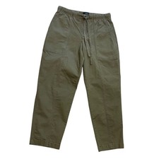Banana Republic Factory Tapered Mid Rise Ankle Pants Women's Size Small Olive