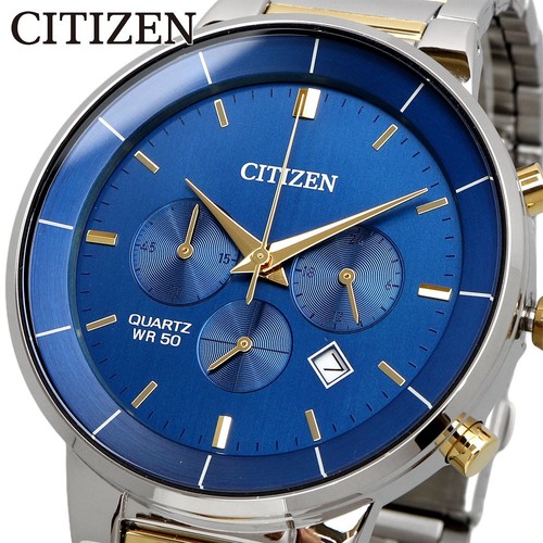 CITIZEN watch, Zushichin watch, chronograph, quartz.