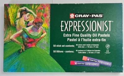 Sakura Cray-Pas Expressionist Set/50 Colors--Used 1 Time
