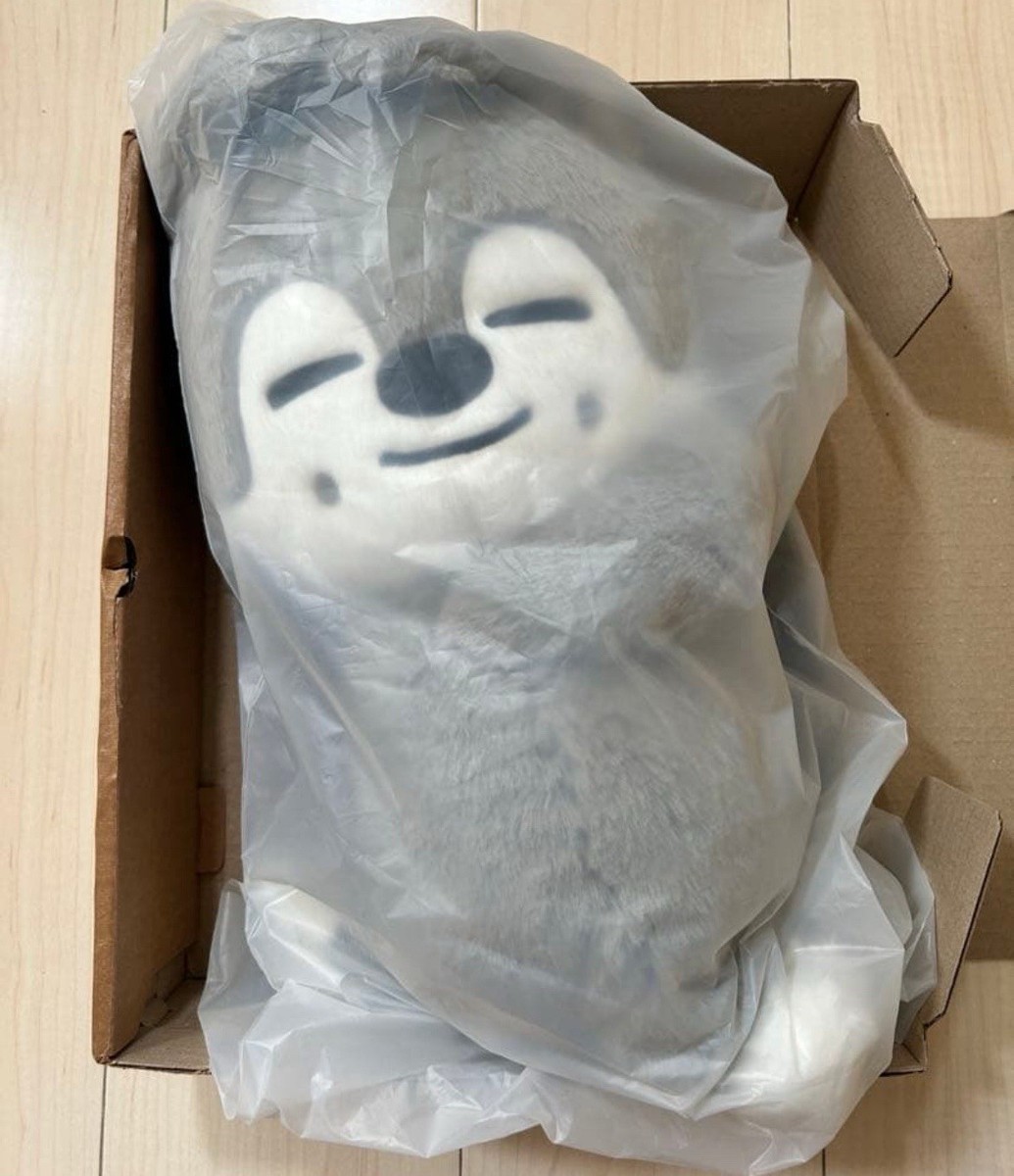 Stray Kids SKZOO Wolf Chan Plush Bag K-pop Official New Dominate