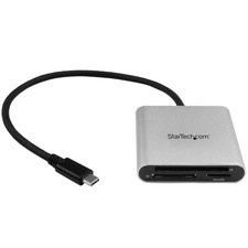 StarTech.com USB 3.0 Flash Memory Multi-Card Reader/Writer with USB-C - SD micro